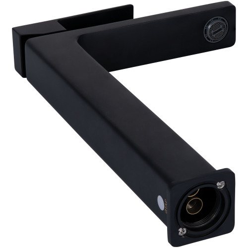 Змішувач для раковини Qtap Gemini високий QTGEM269BLM45678 Black Matt
