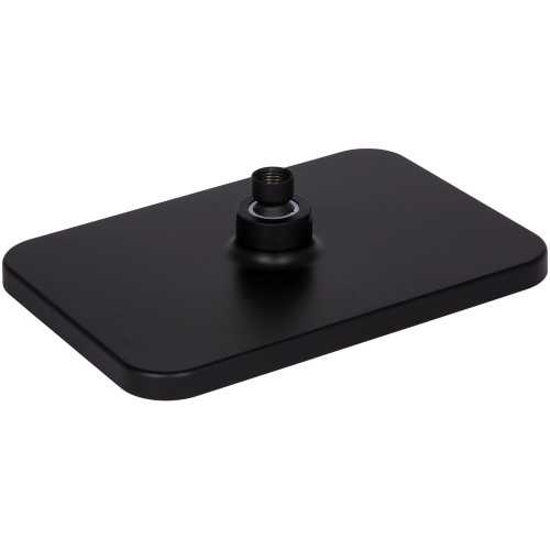 Лейка для верхнего душа Qtap Hlavova 260x180 мм прямоугольная QTHLA107BLM45786 Black Matt