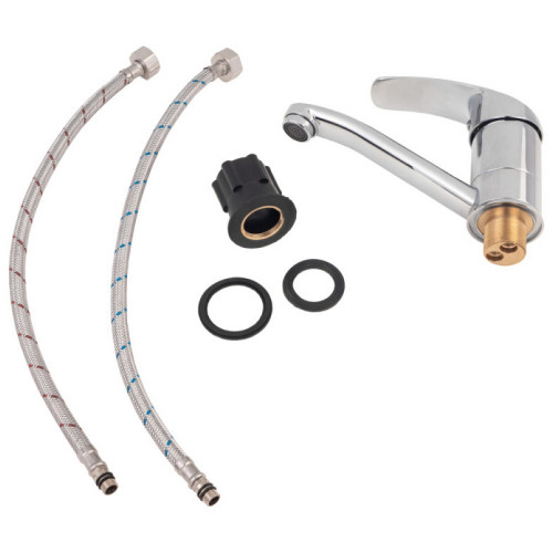 Змішувач для кухні Lidz Mars 003M (k40) LDMAR003MCRM34878 Chrome
