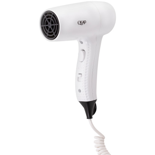 Фен с держателем Qtap Pohodli 1200 Вт QTF1200RNP White (Pobut)
