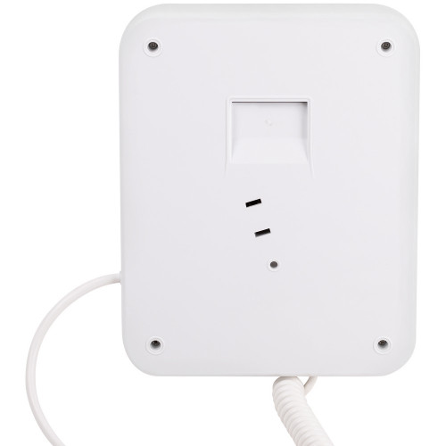 Фен с держателем Qtap Pohodli 1200 Вт QTF1200RNP White (Pobut)