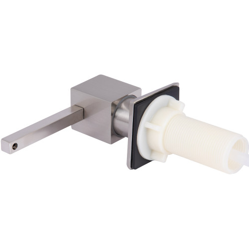 Дозатор для моющего средства Lidz LK117 квадратный Brushed Steel (LDLK117BRU46399)