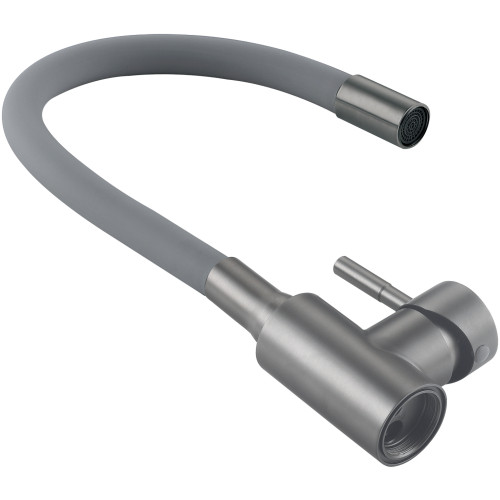 Смеситель для кухни Lidz Aria 015F3 (k35) с гибким изливом LDARI015F3GGRP49565 Graphite/Grey