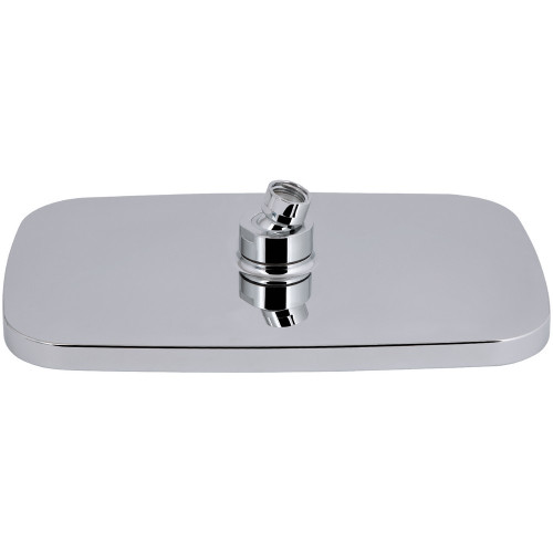 Душова система універсальна Qtap Gemini на три споживача (з виливом) QTGEM111CRW45687 Chrome/White