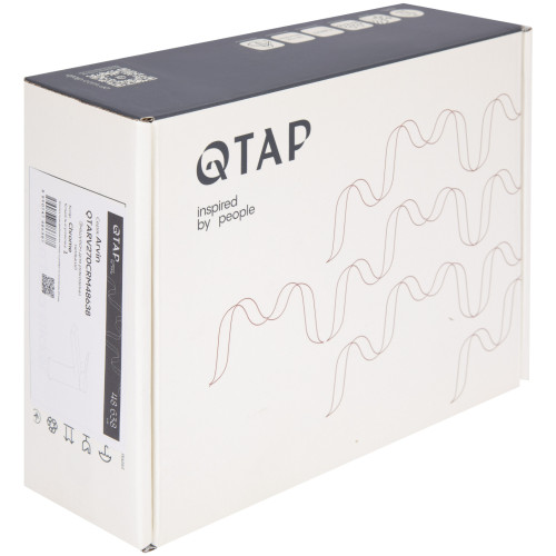 Смеситель для раковины низкий Qtap Arvin  QTARV270CRM48638 Chrome