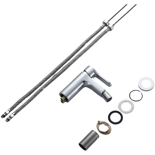 Смеситель латунный для биде Lidz Astra 001AF (k35) LDAST001AFCRM48089 Chrome