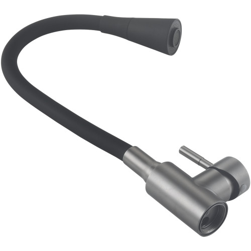 Смеситель для кухни Lidz Aria 015F31 (k35) с гибким изливом LDARI015F31BGRP49566 Graphite/Black