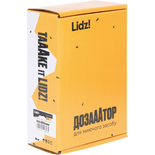Дозатор для моющего средства Lidz Acsis LA29 Brushed Steel, круглый LDACSLA29BRU49828