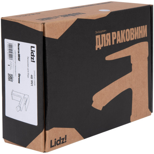 Смеситель для биде  Lidz Dozorca 001AF (k35) Chrome LDDOZ001AFCRM48991