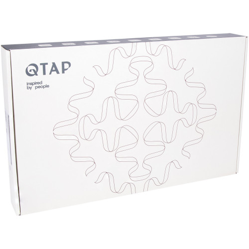 Змішувач для кухні Qtap Vlasta New з гнучким виливом з підключенням для питної води QTVLA364GMB45649 Gunmetal Black PVD