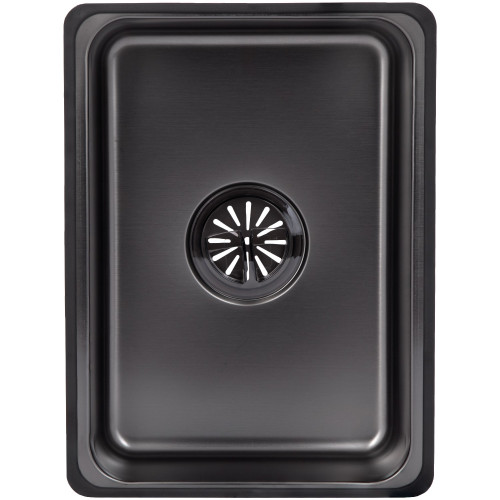 Мойка для кухни интегрированная Lidz Handmade H7545B Decor Black PVD Honeycomb 3,0/1,0 мм LDH7545BDECPVD48373