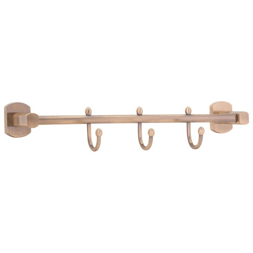 Тримач для рушника Qtap Liberty 3 гачка 365 мм QTLIBANT11543 Antic Bronze Тримач для рушника Qtap Liberty 3 гачка 365 мм QTLIBANT11543 Antic Bronze