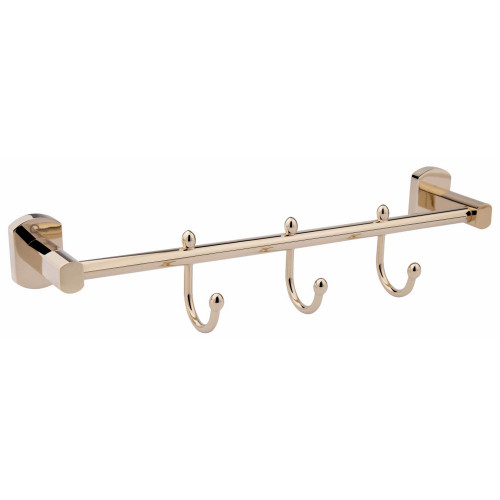 Тримач для рушника Qtap Liberty 3 гачка 365 мм QTLIBORO11543 Gold Тримач для рушника Qtap Liberty 3 гачка 365 мм QTLIBORO11543 Gold