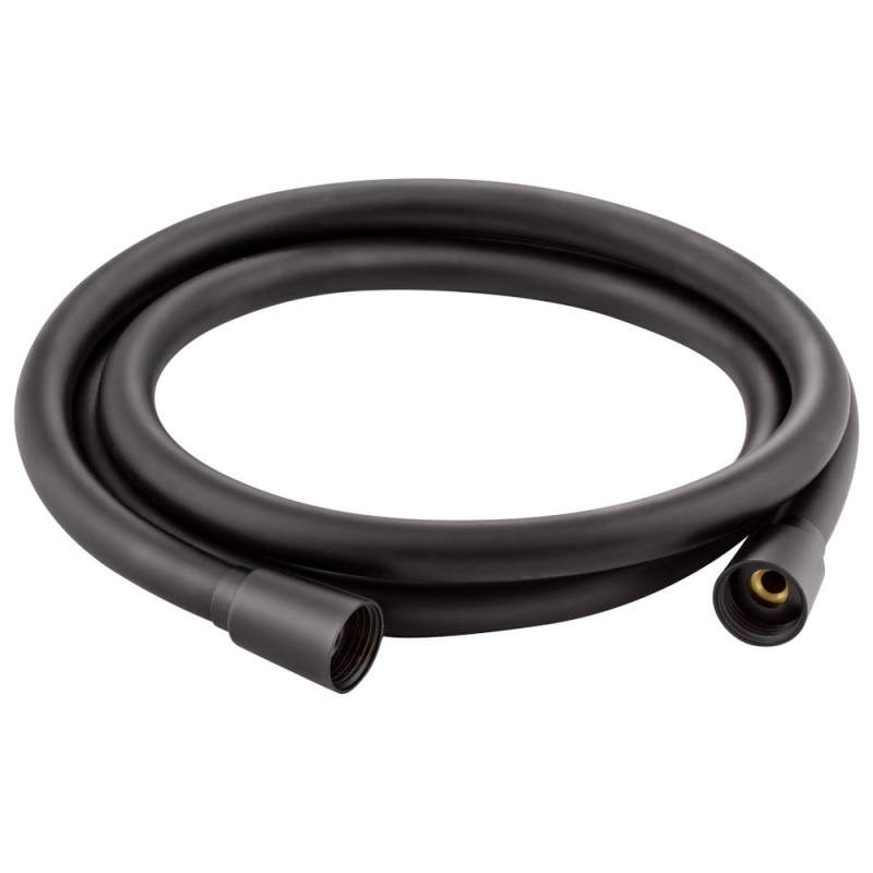 Шланг для ручного душа Qtap Hadice 1600 мм QTHADPVC160B Black Matt