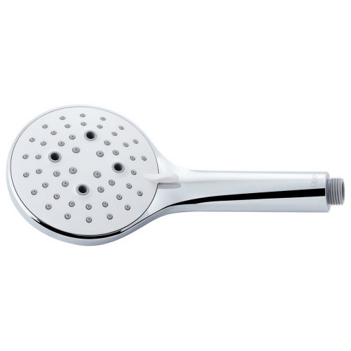 Лійка для ручного душу Qtap Rucni 115 мм округла QTRUCA115O3PCW Chrome/White Лійка для ручного душу Qtap Rucni 115 мм округла QTRUCA115O3PCW Chrome/White