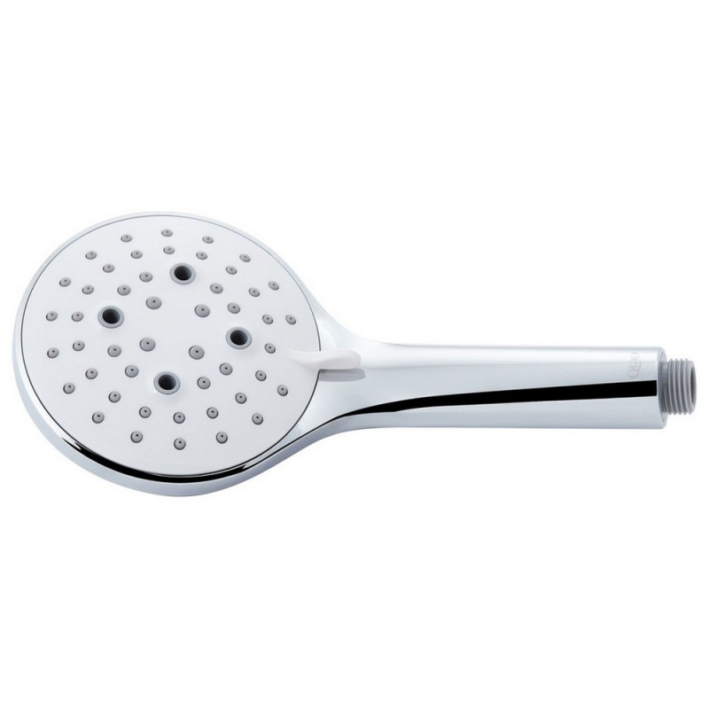Лійка для ручного душу Qtap Rucni 115 мм округла QTRUCA115O3PCW Chrome/White