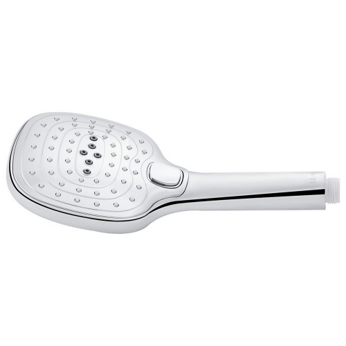 Лійка для ручного душу Qtap Rucni 120х120 мм прямокутна QTRUCA120N3KCC Chrome