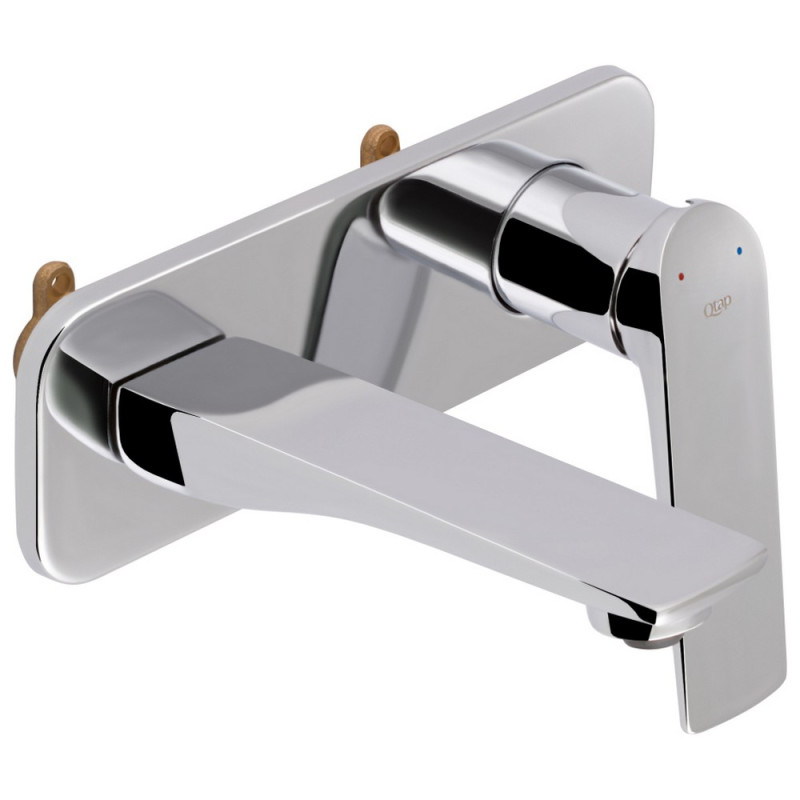Змішувач для раковини Qtap Vlasta прихованого монтажу QT1128102C Chrome