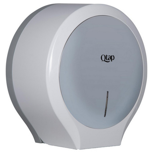 Тримач для туалетного паперу Qtap Pohodli 270 мм QTDP100SP White/Grey (Držák) Тримач для туалетного паперу Qtap Pohodli 270 мм QTDP100SP White/Grey (Držák)