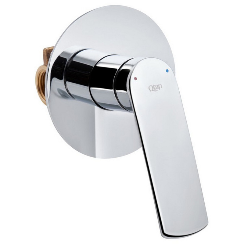 Смеситель для душа Qtap Kralovice скрытого монтажа QTKRL6029103C Chrome