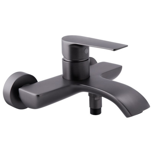 Змішувач для ванни Qtap Zelnava QTZELN3050101G Graphite