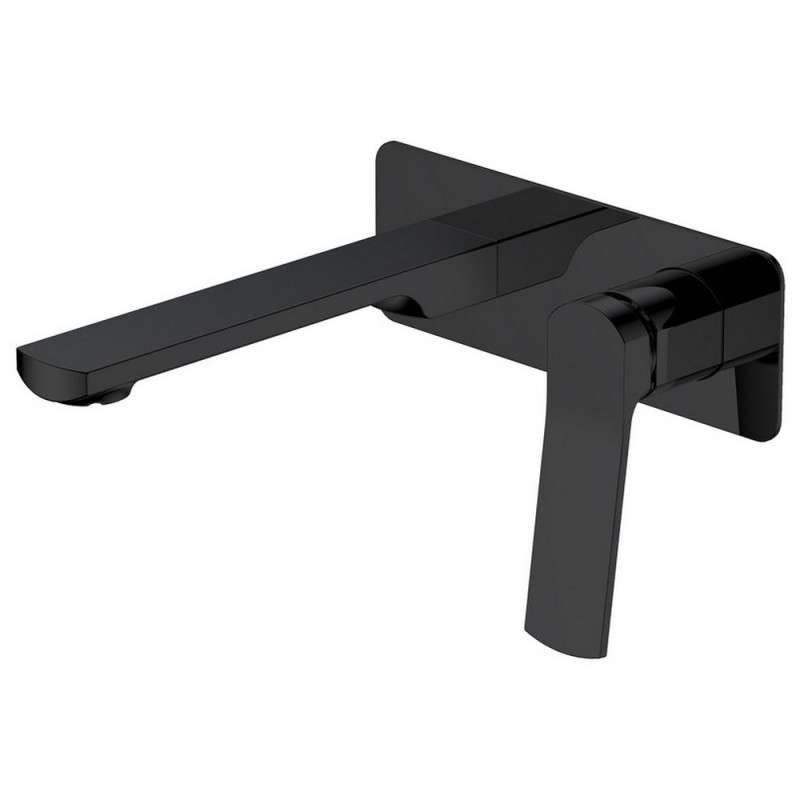 Змішувач для раковини Qtap Slavonice прихованого монтажу QTSLA3040103DB Black Matt