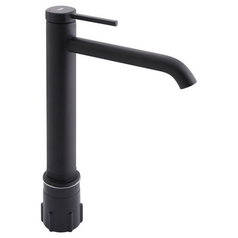 Змішувач для раковини Qtap Robin високий QTROB1060H102B Black Matt