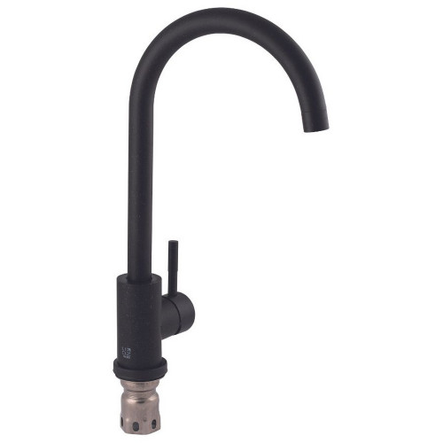 Змішувач для кухні Lidz Aria 015F (k35) LDARI015FBLA45288 Black/White