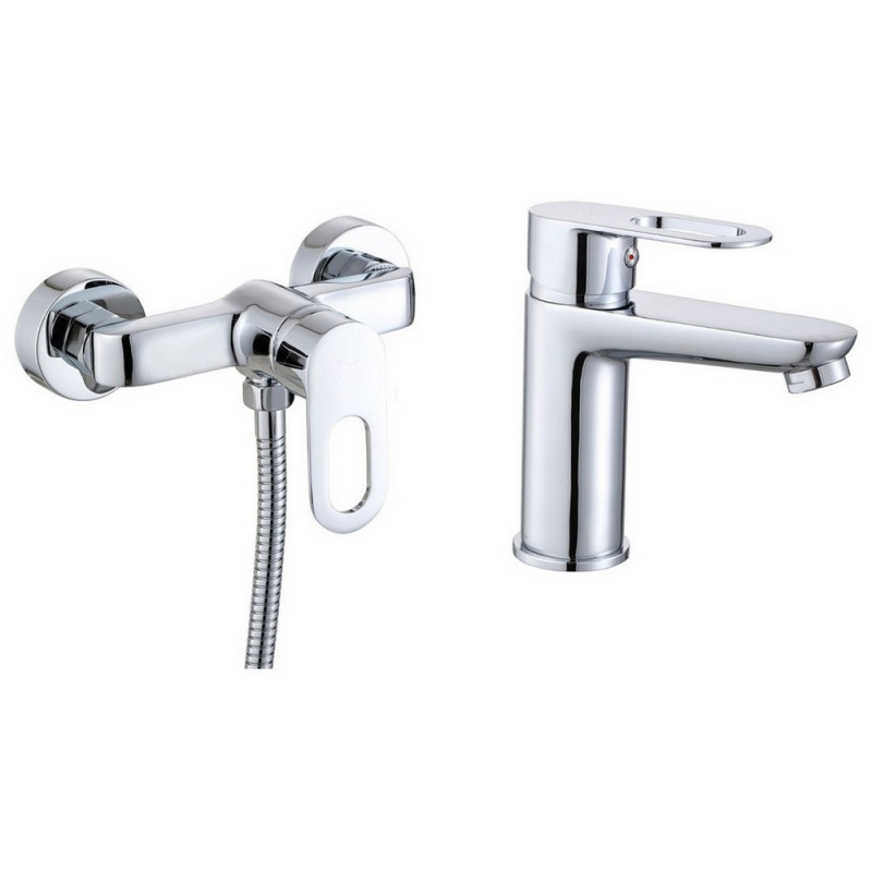 Набор смесителей Latwa 001 + Latwa 010 Chrome