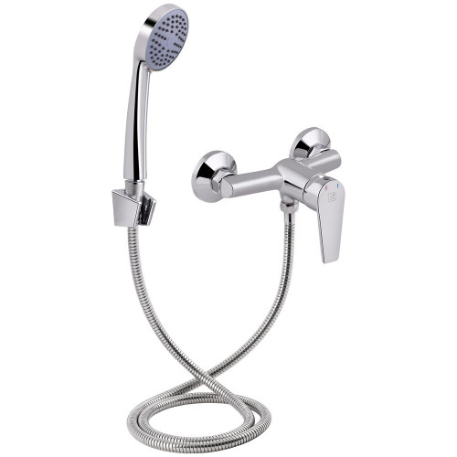 Змішувач для душу Lidz Gloria 010 (з душовим гарнітуром) (k35) LDGLO010CRM35101 Chrome Змішувач для душу Lidz Gloria 010 (з душовим гарнітуром) (k35) LDGLO010CRM35101 Chrome