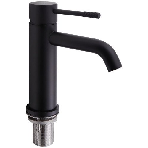Змішувач для раковини Qtap Scorpio QTSCOR1050105B Black Matt