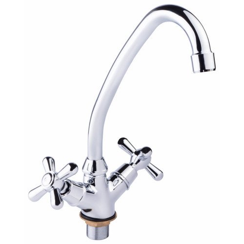 Смеситель для кухни Lidz Dominox 271F двухвентильный LDDOM271FCRM35535 Chrome