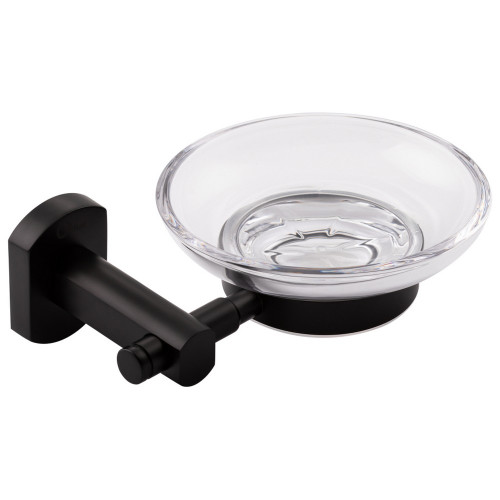 Мыльница Qtap Liberty настенная QTLIBBLM1159 Black