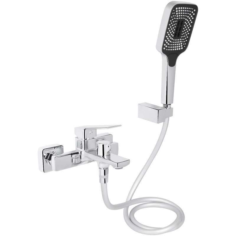 Змішувач для ванни Qtap Capricorn з душовим гарнітуром Chrome (k35) QTCAP3060102C48222