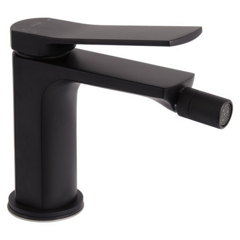 Смеситель для биде Qtap Slavonice QTSLA255BLM45922 Black Matt