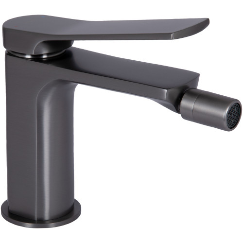 Смеситель для биде Qtap Slavonice QTSLA255GMB45923 Gunmetal Black PVD