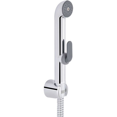 Набор для гігієнічного душу Qtap Inspai-Varius округлий QTSETCRMA021 Chrome/Grey (Set) Набор для гігієнічного душу Qtap Inspai-Varius округлий QTSETCRMA021 Chrome/Grey (Set)
