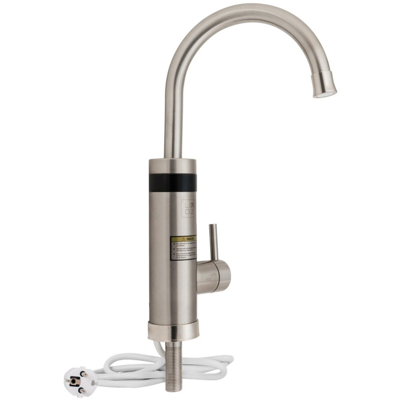 Проточный кран для кухни Lidz Warm 060 LDWAR060NKS35881 Nickel