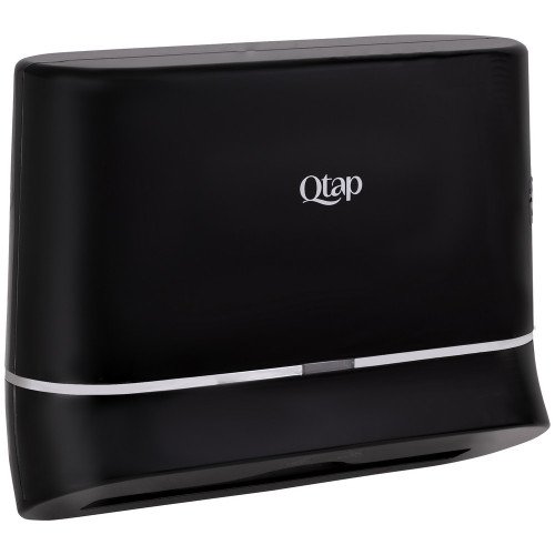Тримач для паперових рушників Qtap Pohodli 300 мм QTDR600BP Black (Pobut) Тримач для паперових рушників Qtap Pohodli 300 мм QTDR600BP Black (Pobut)