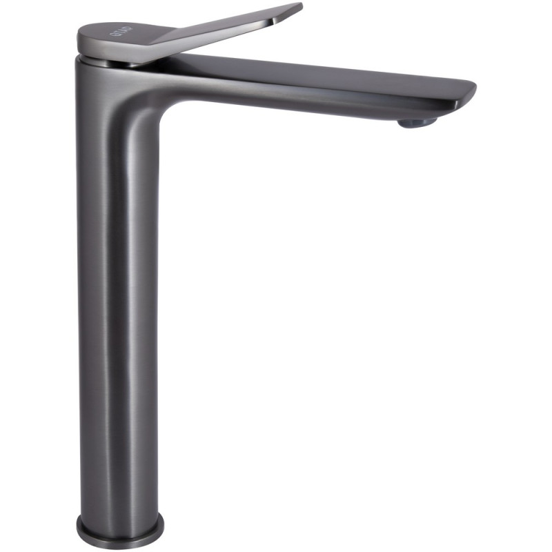 Змішувач для раковини Qtap Presto високий QTPRE269GRP45582 Graphite