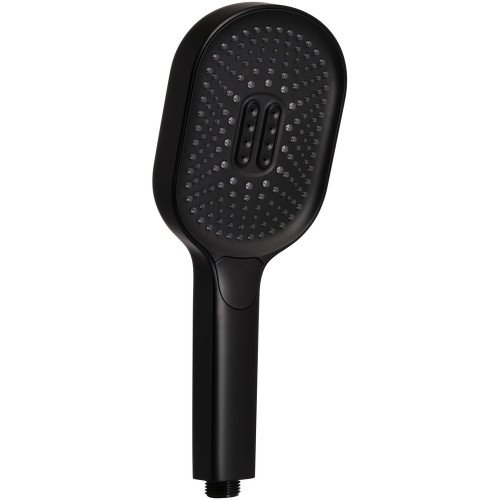 Лейка для ручного душа Qtap Rucni 140*110 мм QTRUC125BLM45961 Black Matt
