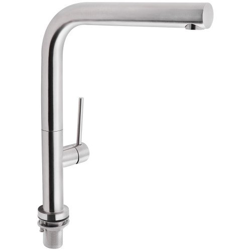 Змішувач для кухні Qtap Zdenek QTZDN9032103FC Brushed Nickel PVD
