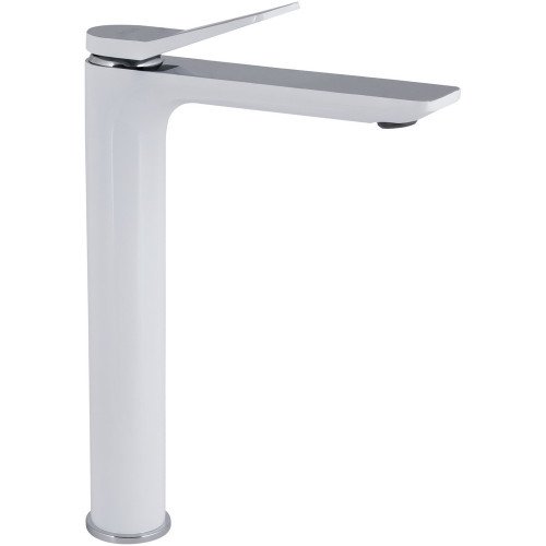 Смеситель для раковины Qtap Presto высокий QTPRE269CRW45577 Chrome/White