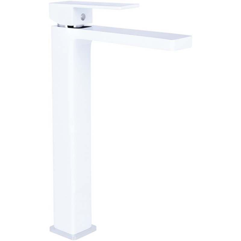 Смеситель для раковины Qtap Gemini высокий QTGEM269CRW45679 Chrome/White