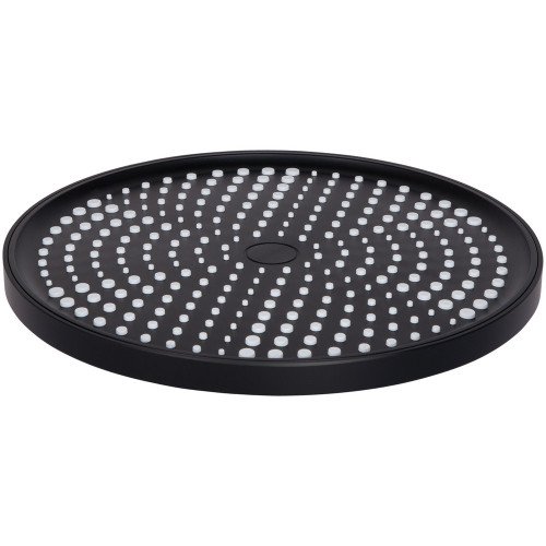 Лійка для верхнього душу Qtap Hlavova D 250 мм округла QTHLA107BLM45949 Black Matt