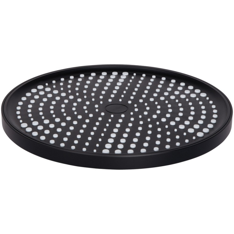 Лійка для верхнього душу Qtap Hlavova D 250 мм округла QTHLA107BLM45949 Black Matt