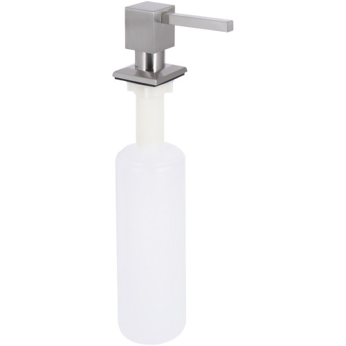 Дозатор для миючого засобу Lidz LK117 квадратний Brushed Steel (LDLK117BRU46399) Дозатор для миючого засобу Lidz LK117 квадратний Brushed Steel (LDLK117BRU46399)
