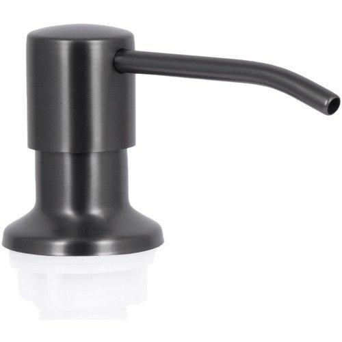Дозатор для миючого засобу Lidz Acsis LA30 Brushed Black PVD, круглий LDACSLA30BLM49827 Дозатор для миючого засобу Lidz Acsis LA30 Brushed Black PVD, круглий LDACSLA30BLM49827