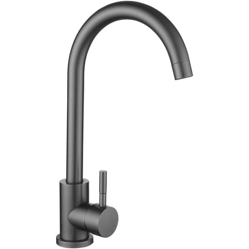 Смеситель для кухни Lidz Aria 015F (k35) LDARI015FGRP49559 Graphite