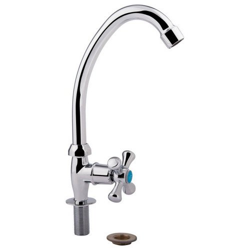 Монокран для кухни Lidz Lamb 269F LDLAM269FCRM22310 Chrome